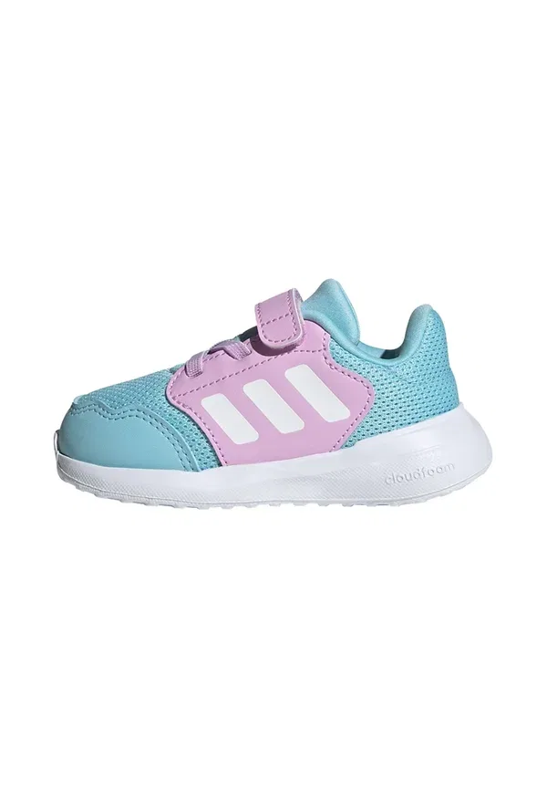 Кроссовки для бега по шоссе Tensaur Run 3.0 Adidas Performance, ледяной голубой, белый, блаженная сирень