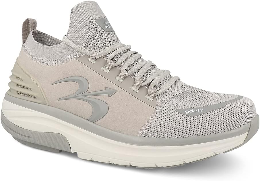 

Мужские кроссовки GDEFY MATeeM Cross-Trainer - гибридные кроссовки VersoShock с доказанным эффектом облегчения боли и поддержкой Gravity Defyer, серый