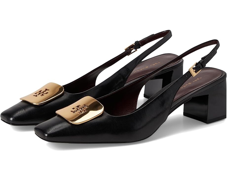 

Туфли Tory Burch Georgia Slingback 55 mm, цвет Perfect Black