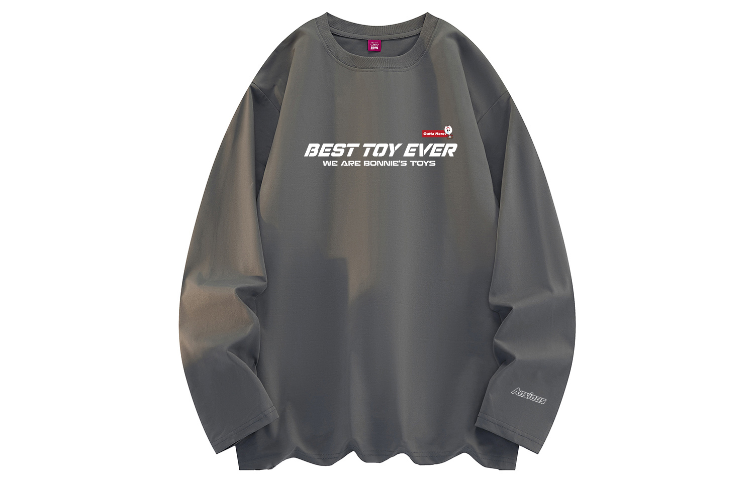 

Футболка Unisex Crew Neck Moderate Straight Fit Disney, темно-серый