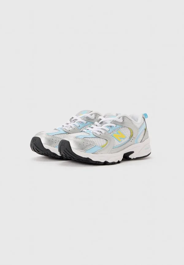 530 кроссовки светло-серебристого/голубого цвета New Balance, Light Silver-Coloured/Cloud Blue — фото 2