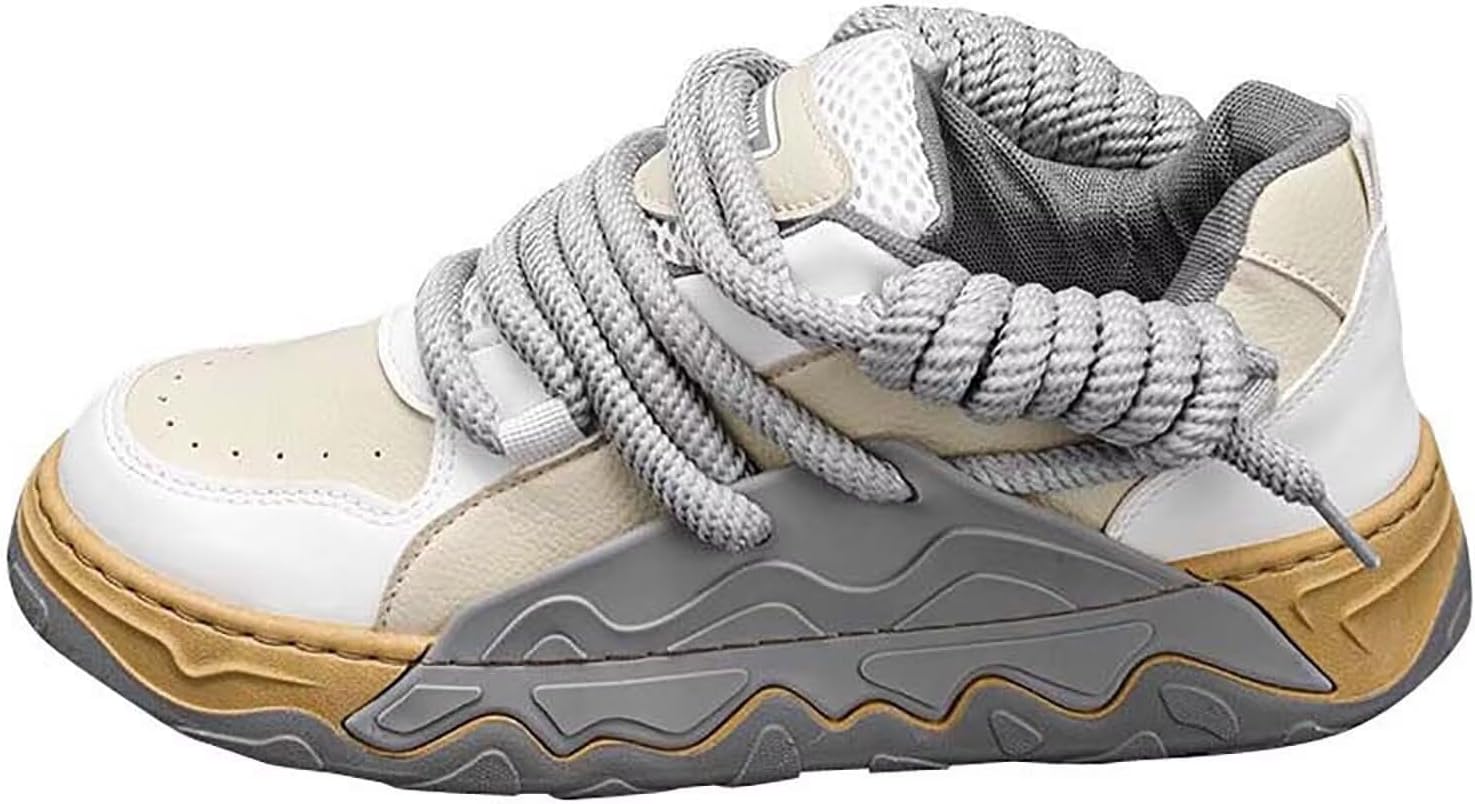 

Мужские модные кроссовки TERBOFIN, низкие скейт-шуз для мужчин, белый/хаки