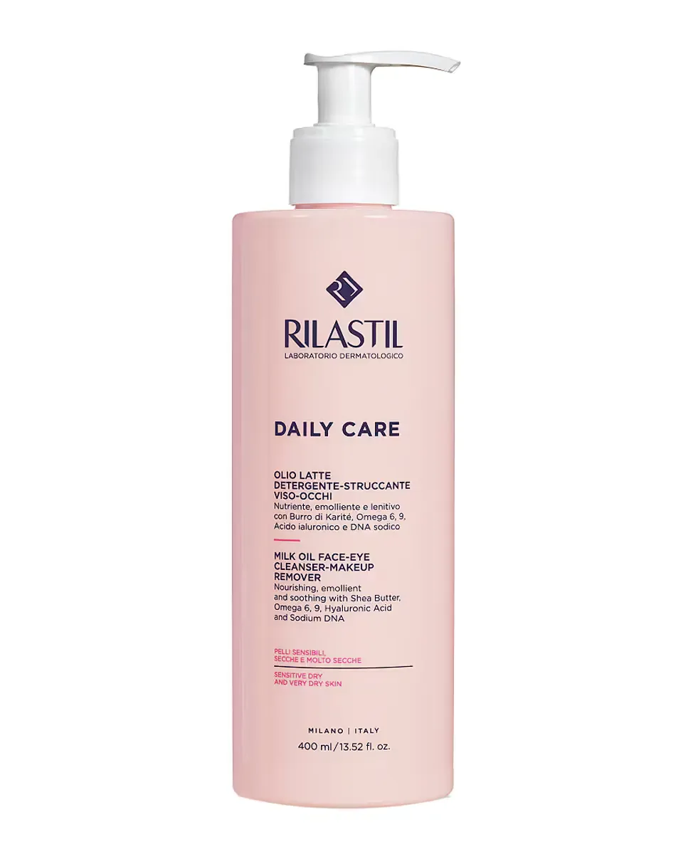 Питательное очищающее молочко для лица Daily Care Oleo 400 мл Rilastil