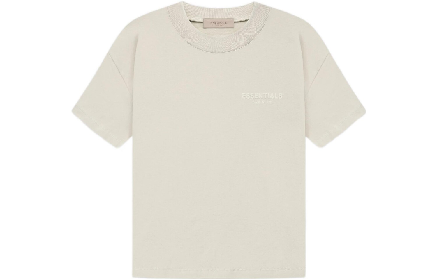 

Женская футболка Fear of God Essentials, Пшеница