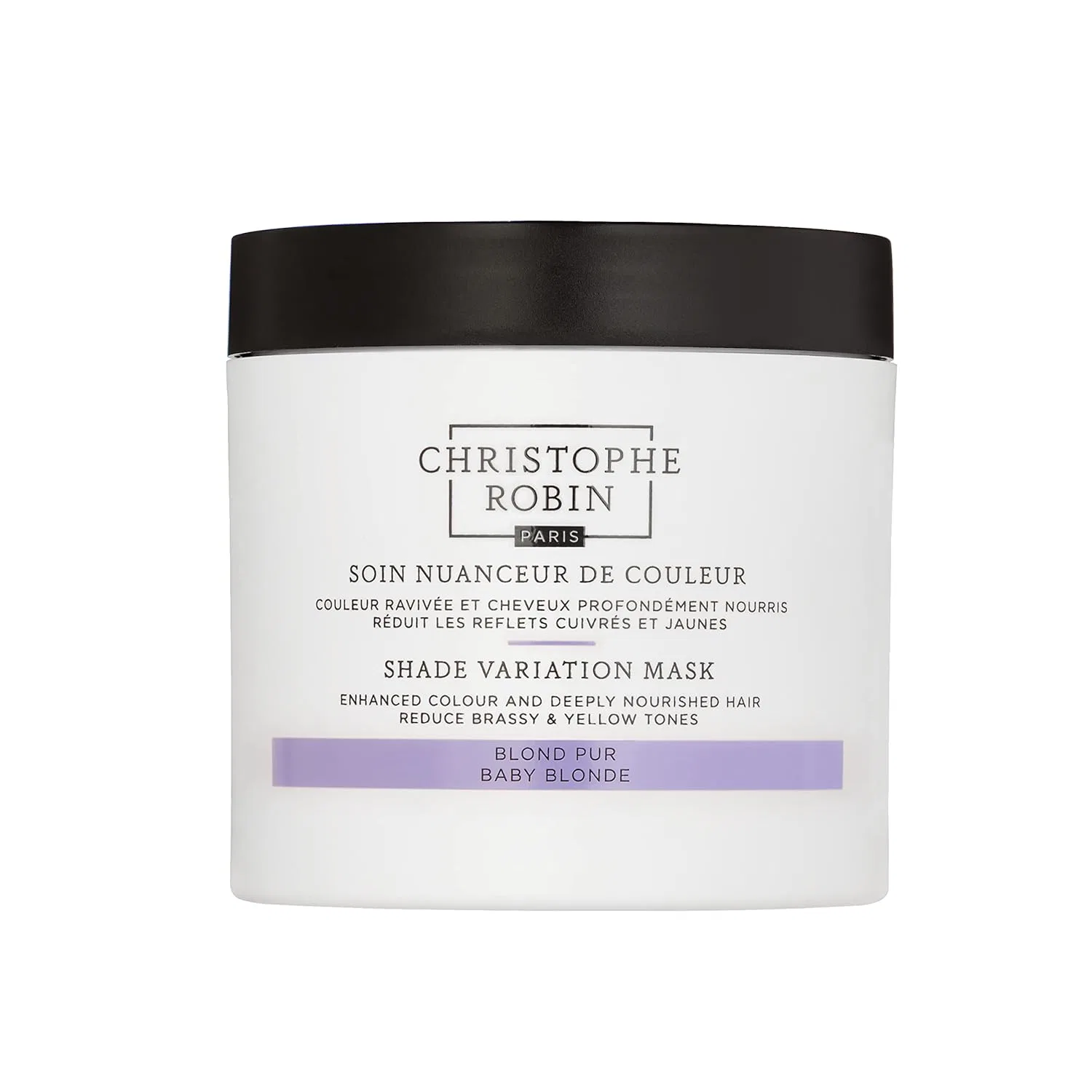 Маска для волос «Shade Variation Mask - Baby Blonde» от Christophe Robin Christophe Robin