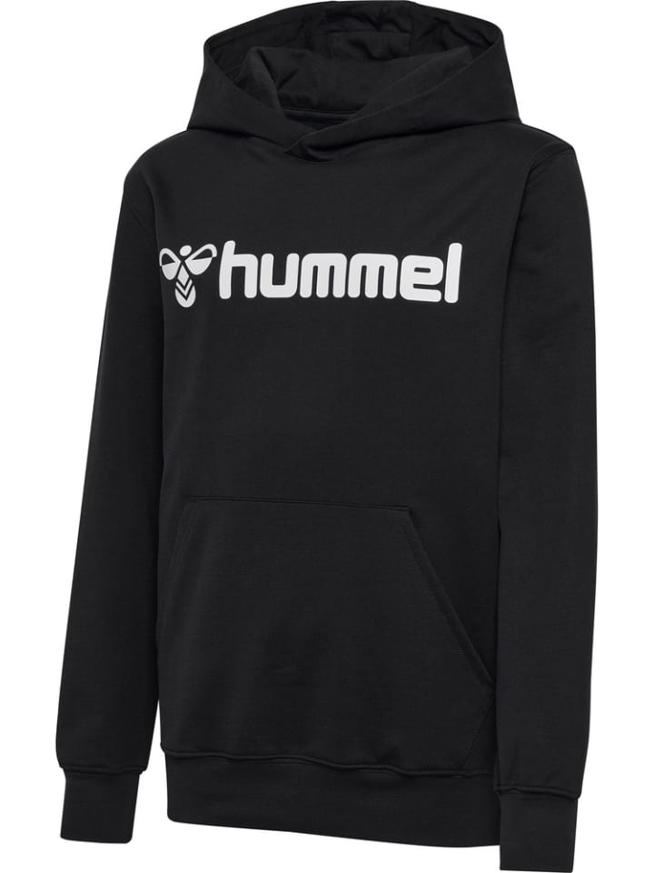

Детская толстовка "Hmlgo 2.0 Logo Hoodie Kids" черного цвета Hummel