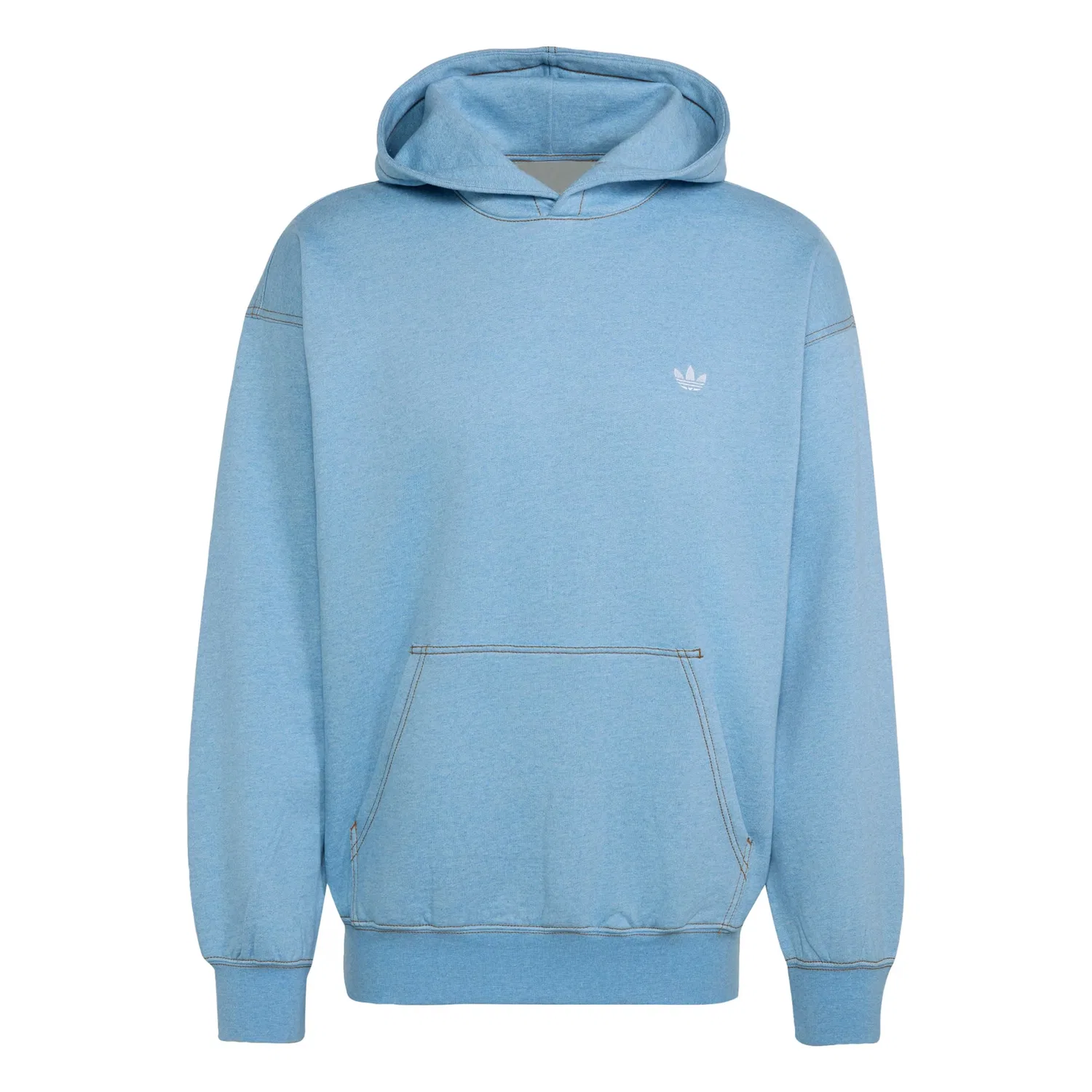 Толстовка Adidas Originals Trefoil Essentials светло-голубого цвета