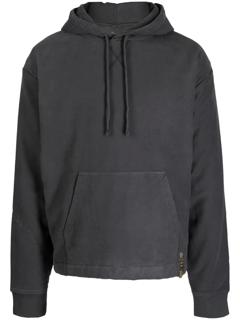 

Худи с кулиской и логотипом OBJECTS IV LIFE, серый