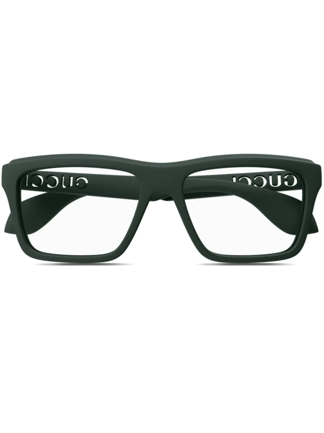 

Gucci Eyewear очки GG1573O в квадратной оправе, зеленый