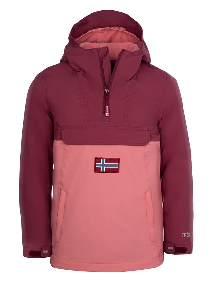 

Зимняя куртка Trollkids Kirkenes, цвет rosa/rot