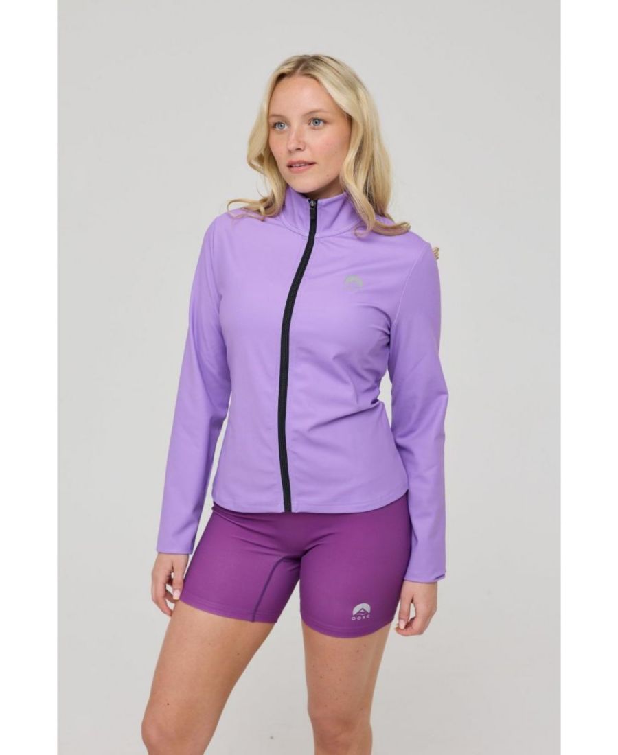 

Укороченная куртка Infinite на молнии - фиолетовая OOSC, Purple