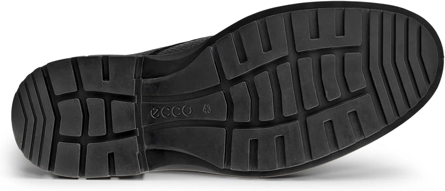 Мужские оксфорды ECCO Oslo с гладким носком, Black Grained Leather — фото 3