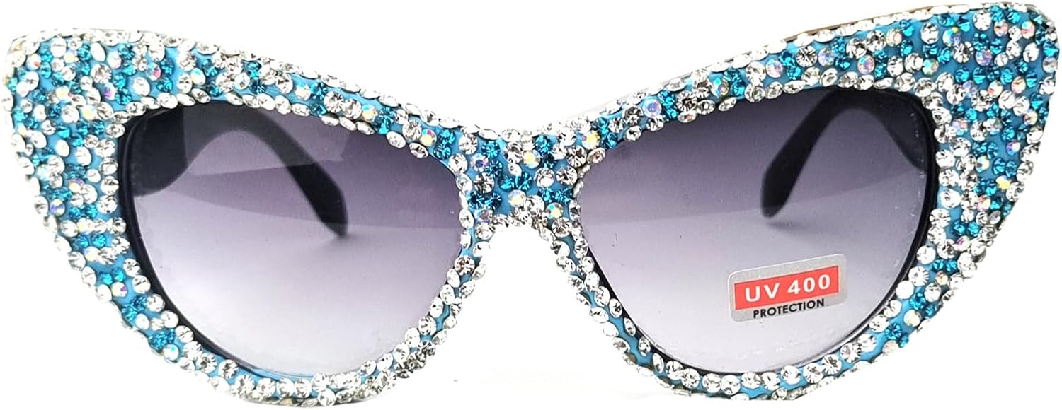 

Willochra — большие солнцезащитные очки с бриллиантами для женщин, очки «кошачий глаз» со стразами, винтажные мужские солнцезащитные очки для вечеринок с блестками, 325blue