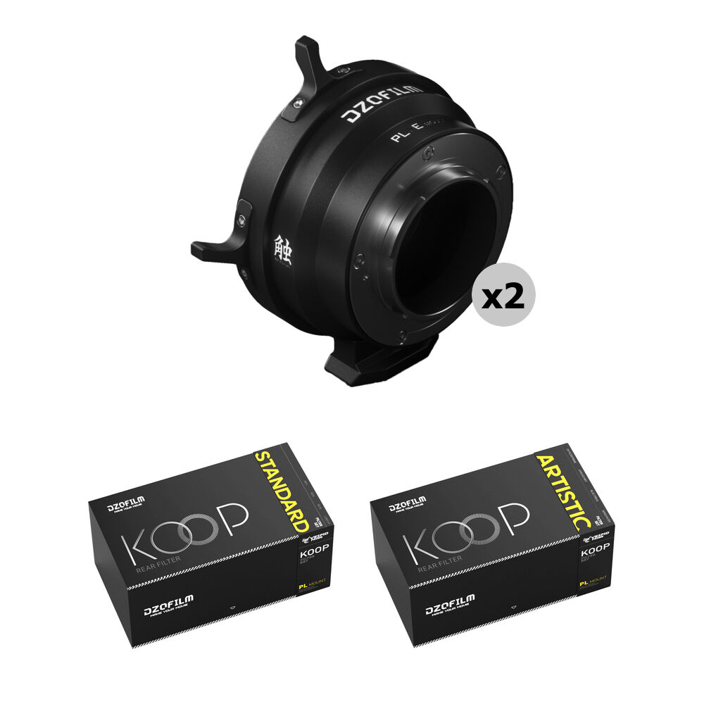

Адаптер для крепления объектива DZOFilm Octopus PL-to-Sony E Lens Adapter with ND and Artistic
