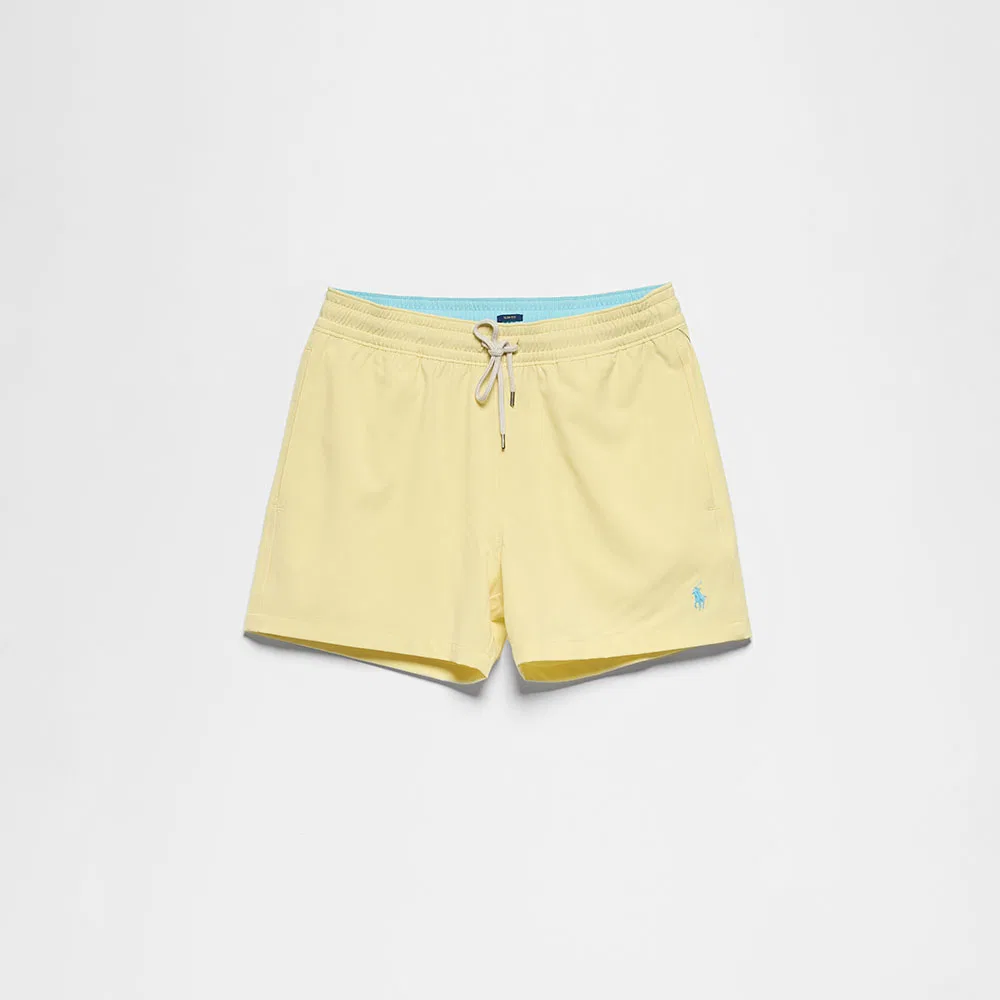 Мужские жёлтые плавательные шорты Traveler Slim Fit от Polo Ralph Lauren