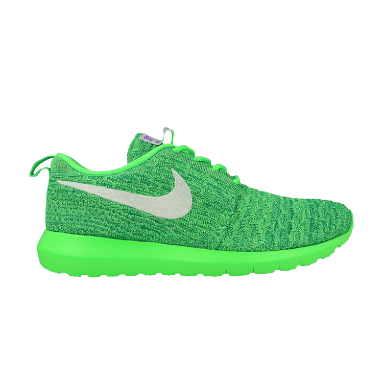 

Кроссовки Nike Roshe NM Flyknit 'Voltage Lucid Green', зеленый