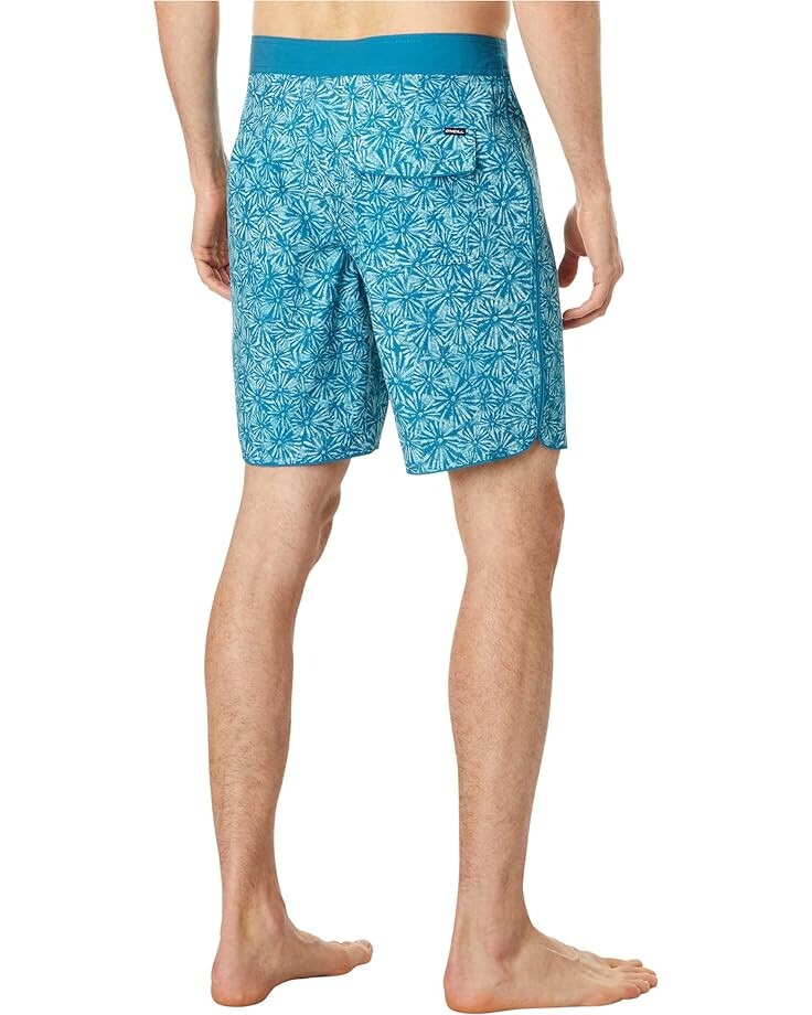 

Шорты для плавания O'Neill Hyperfreak Mysto Scallop 19" Boardshorts, цвет Bay Blue