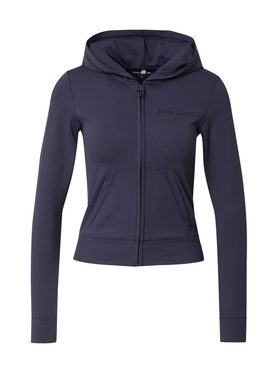 

Спортивная толстовка с капюшоном на молнии Juicy Couture Sport ENNIS, темно-синий
