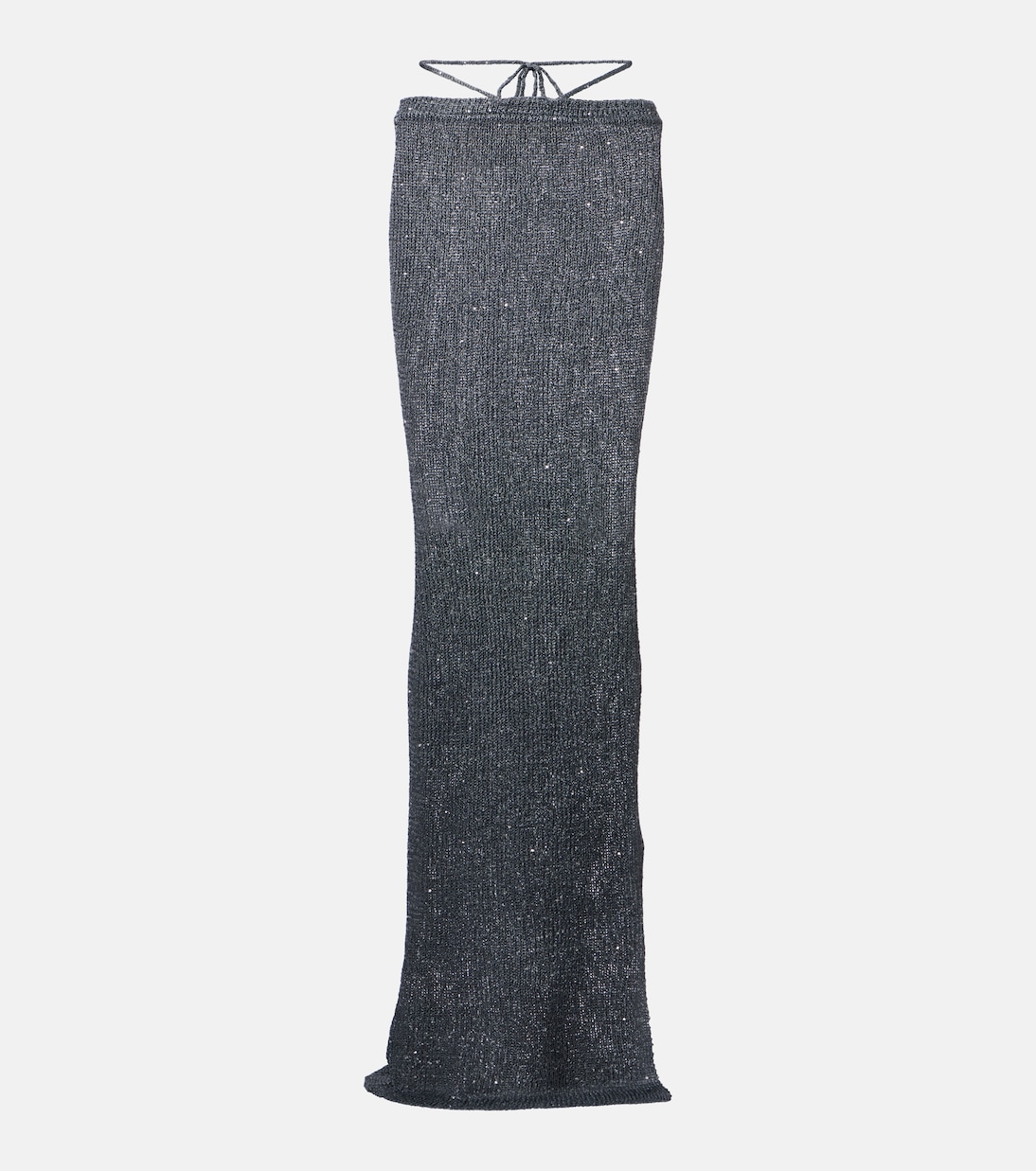 

Альма макси-юбка с пайетками Bananhot, Gunmetal Sequin Knit