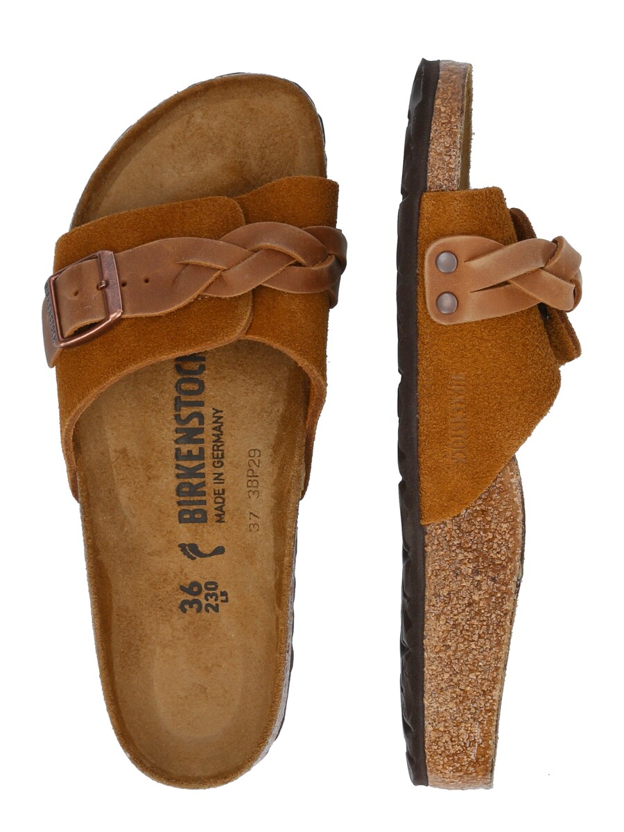 Мюли BIRKENSTOCK Oita Leve, Cognac — фото 2