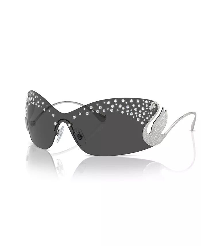 

Женские солнцезащитные очки, Sk7020 Swarovski, серебро