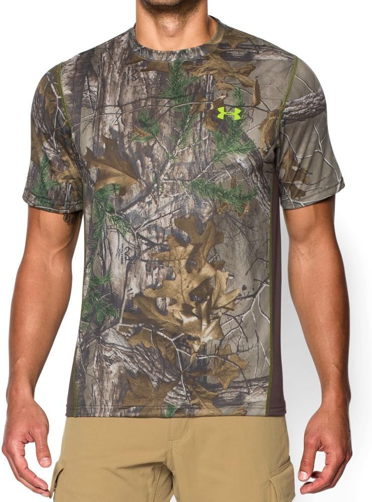 

Мужская футболка Under Armour Tech Scent Control, Realtree Ap-Xtra (946)/Velocity