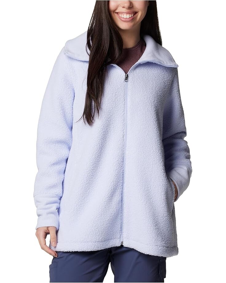 

Флис Columbia Blue Point Creek Fleece Full Zip, цвет Snowdrift