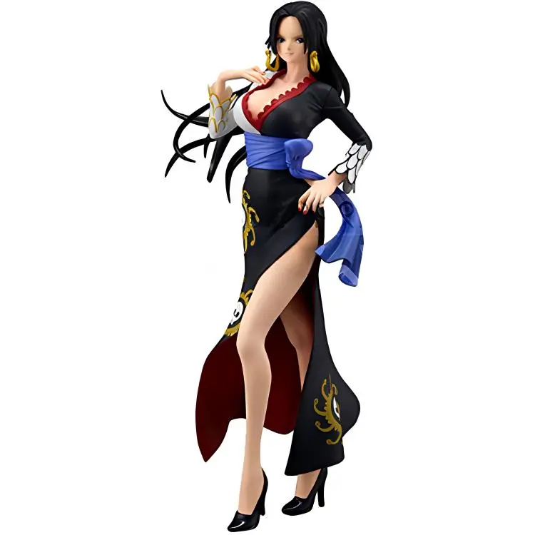 

BANPRESTO Boa hancock glass factory, one piece stampede theater, boa hancock, черное платье