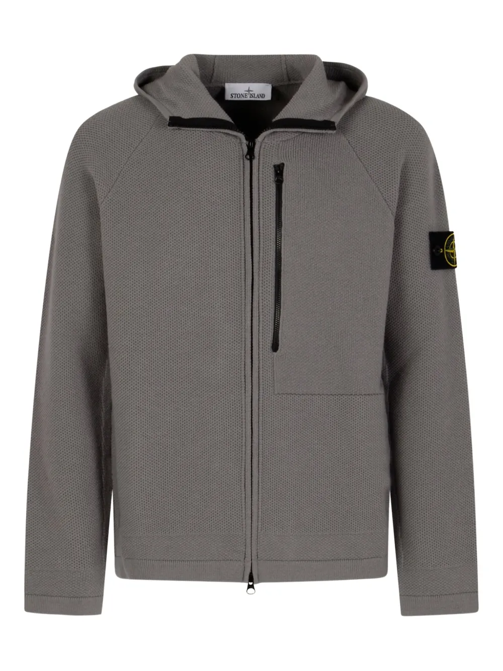 

Куртка с мотивом компаса Stone Island, серый