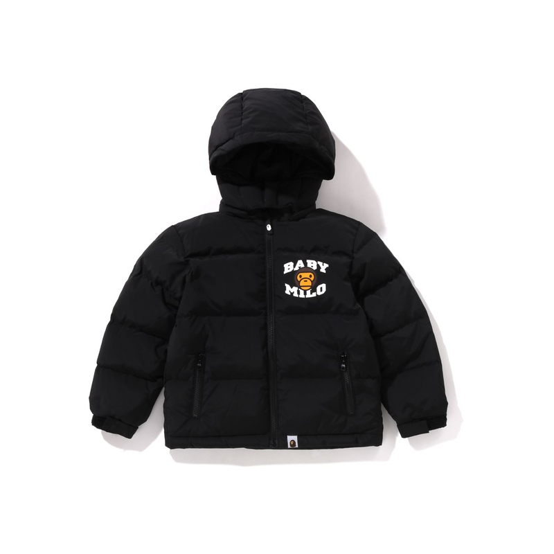 Детская пуховая куртка Kids' A BATHING APE, черный