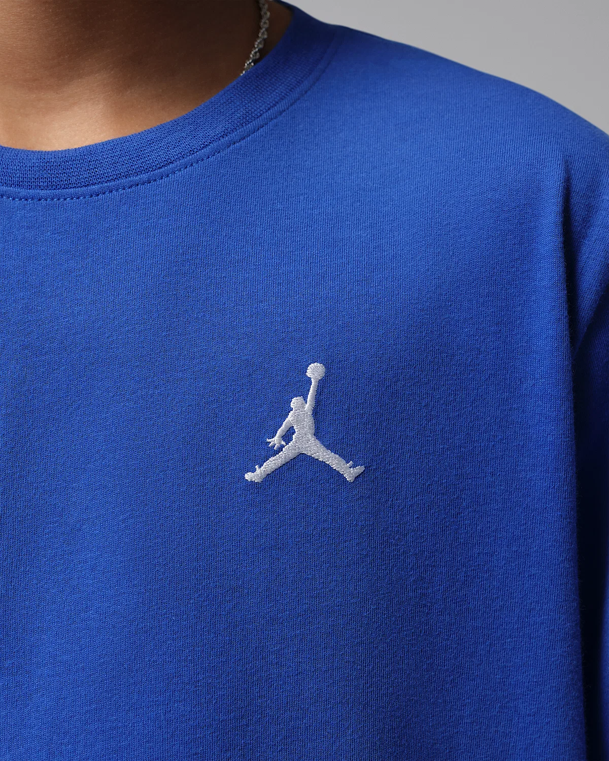 Детская футболка Jumpman Air с вышивкой Jordan, Game Royal — фото 4