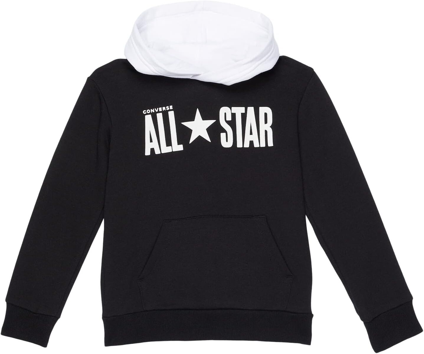 

Толстовка Converse All Star Color-Block Fleece Pullover, черный