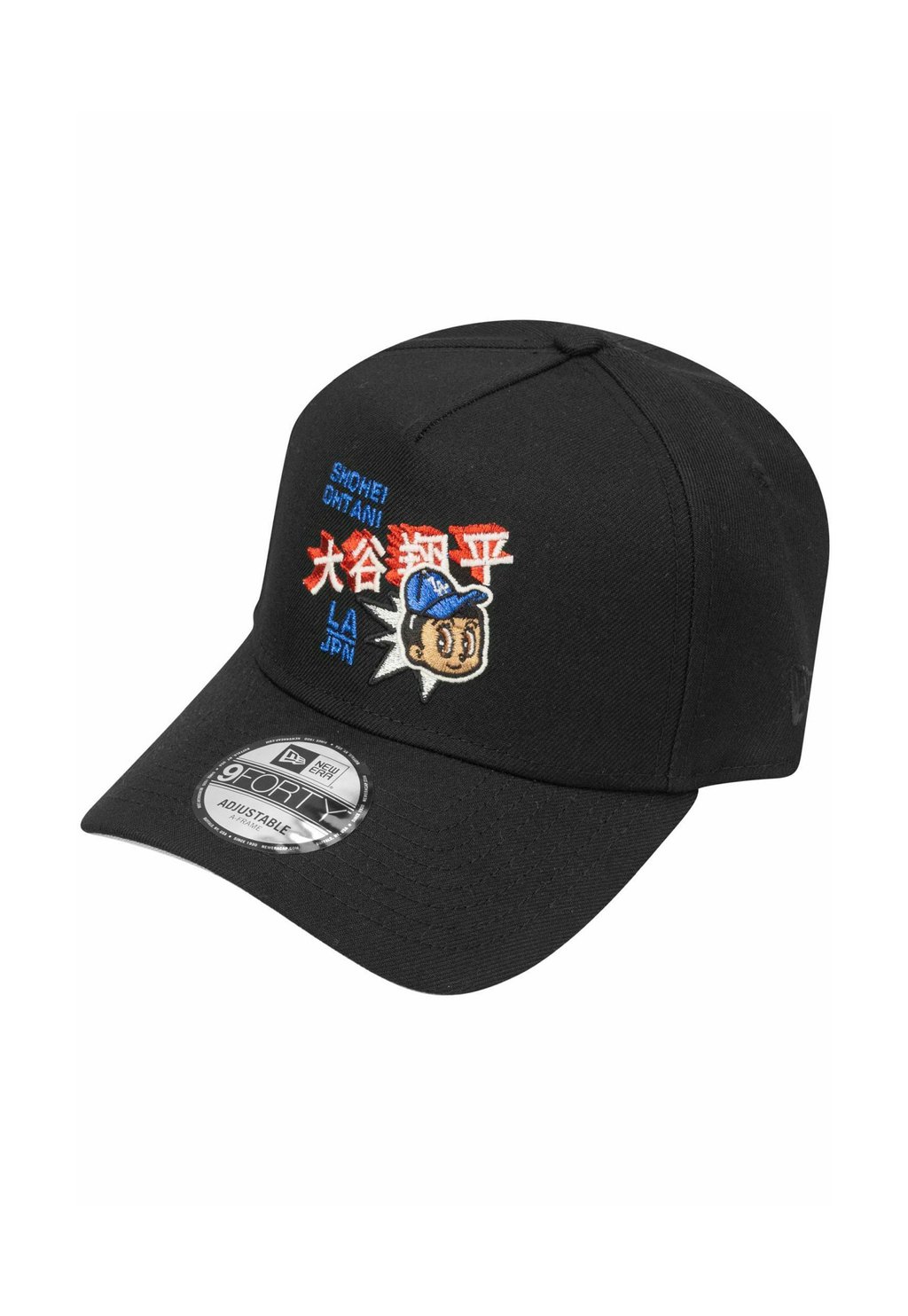 

Бейсболка A-FRAME - LOS ANGELES DODGERS SHOHEI OHTANI New Era, черный
