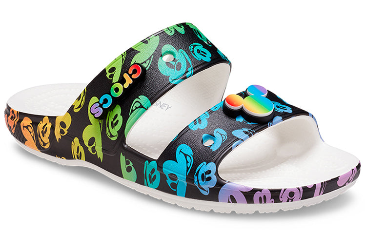 Шлепанцы Crocs Classic Disney Casual Shoe Unisex Multi-Color White, разноцветный — фото 4
