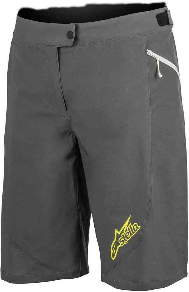 

Stella Pathfinder Женские велосипедные шорты Alpinestars, серый/желтый