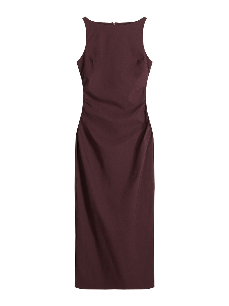 

Миди платье Bershka, Aubergine