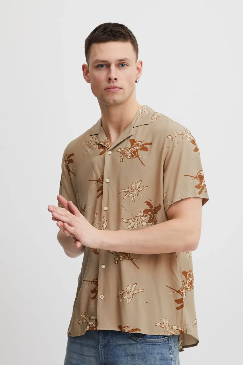 

Рубашка с короткими рукавами из смеси "BLEND BHShirt", цвет Crockery