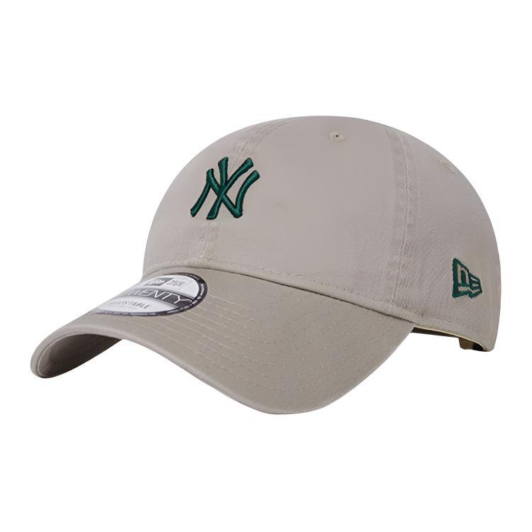 

New Era Хлопковая бейсболка унисекс серо-бежевая, Greige