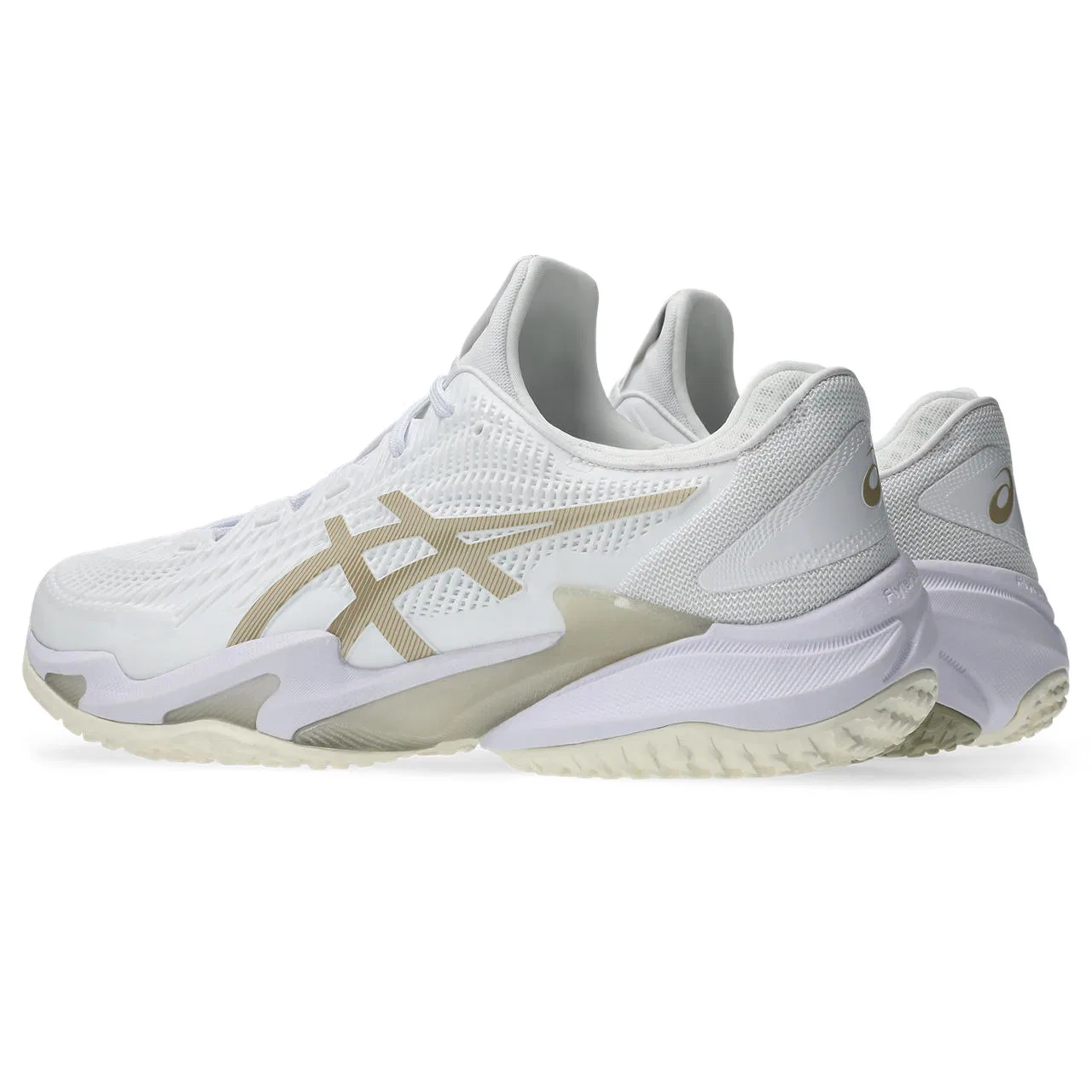 Мужские теннисные кроссовки «Court FF 3 OC» от ASICS, White-Putty (107) — фото 2