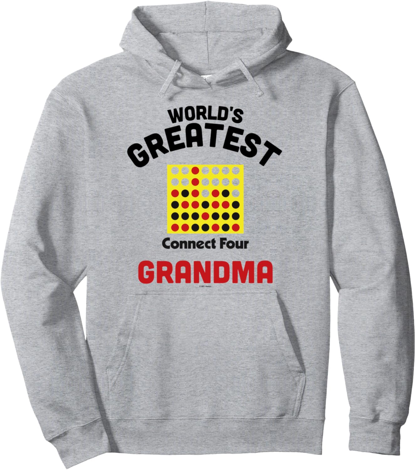 

Худи с надписью «Соедини четыре» ко Дню бабушек и дедушек «Лучшая бабушка в мире», серое Connect Four, Серый, Худи с надписью «Соедини четыре» ко Дню бабушек и дедушек «Лучшая бабушка в мире», серое Connect Four