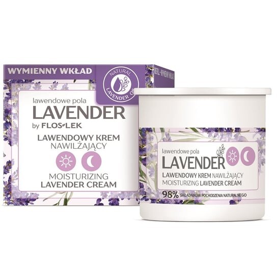 

Увлажняющий лавандовый крем для дня и ночи, 50 мл Flos Lek Lavender, FLOS-LEK