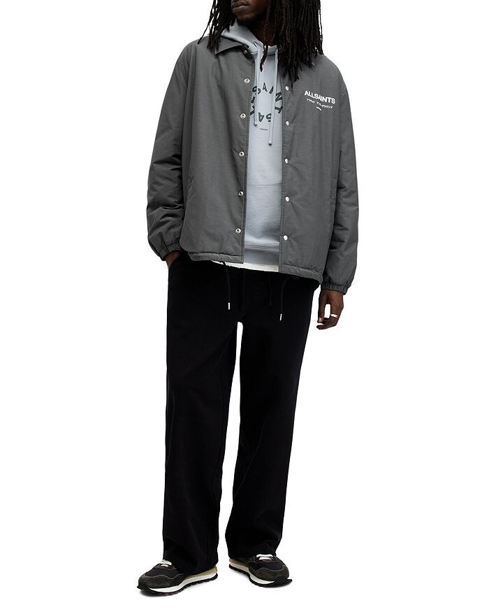

Повседневная куртка ALLSAINTS Underground из хлопка и нейлона, синий