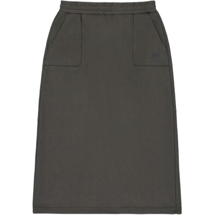 

SS25 Повседневная длинная юбка Women's Gray New Balance, серый