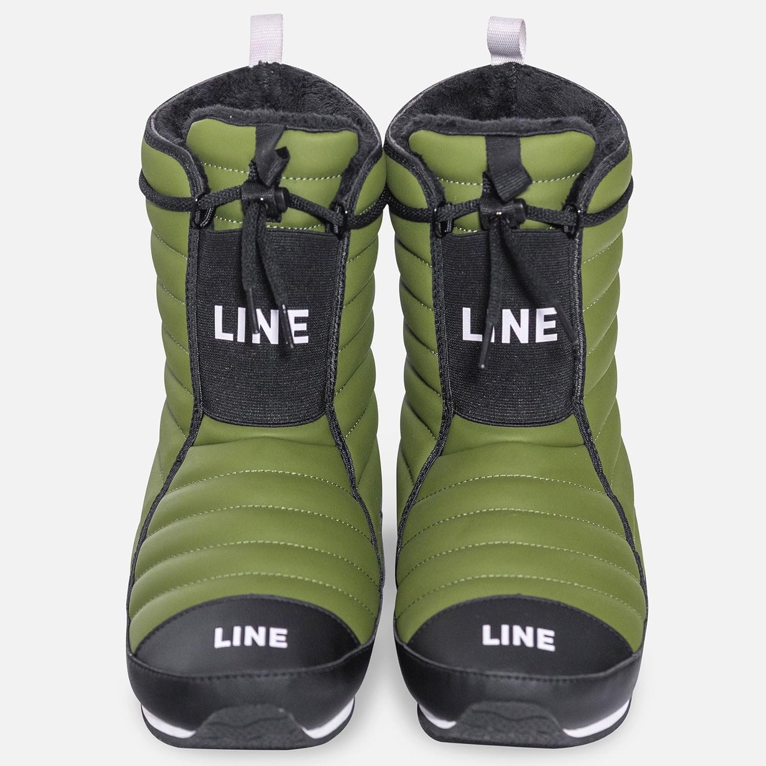 Ботинки LINE Unisex Adult BOOTIE 2.0, Теплые водостойкие зимние ботинки для отдыха после катания на лыжах с формованной стелькой из пеноматериала и системой шнуровки, зеленый — фото 2