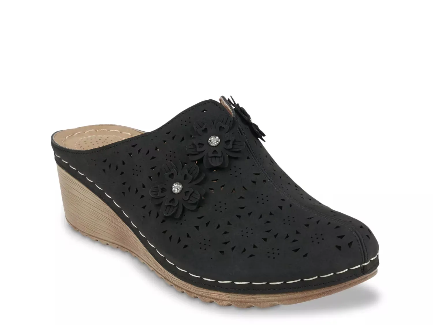 Krista Wedge Мюли Gc Shoes, Black