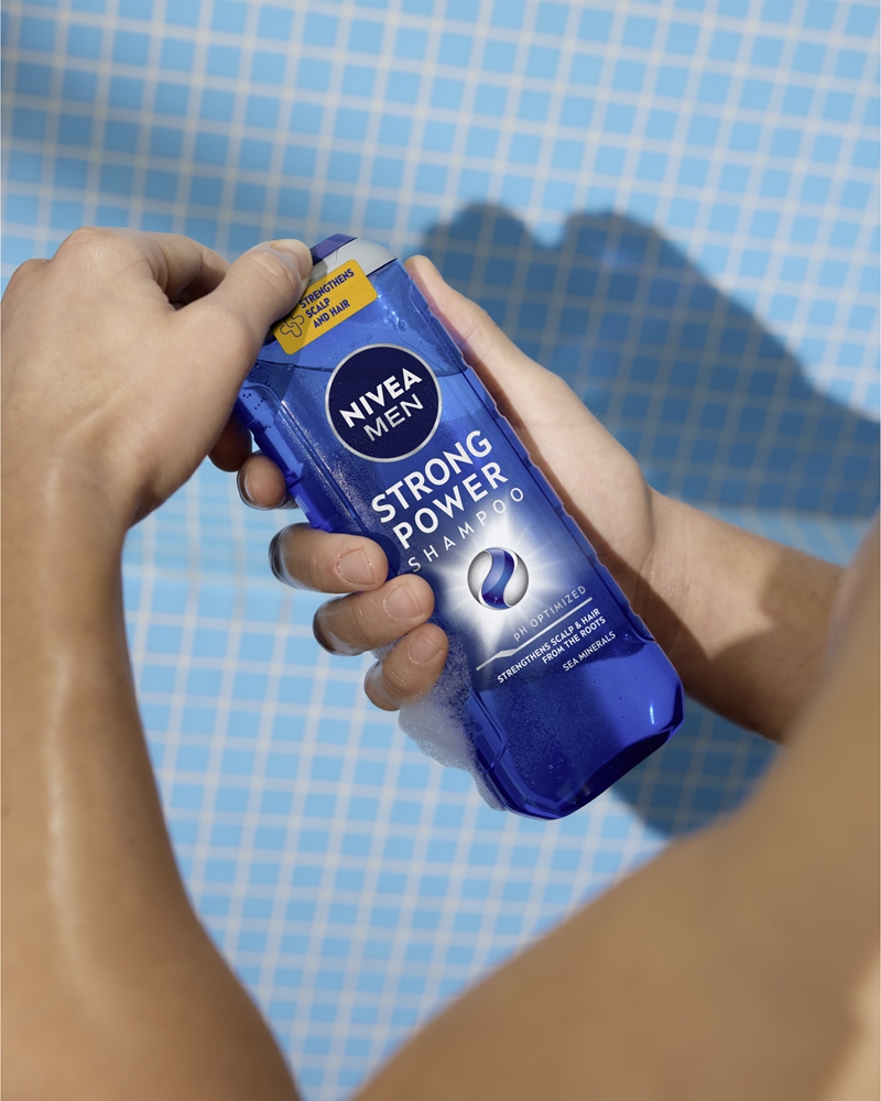 Шампунь Nivea Men Strong Power для укрепления и роста волос, 500 мл — фото 2
