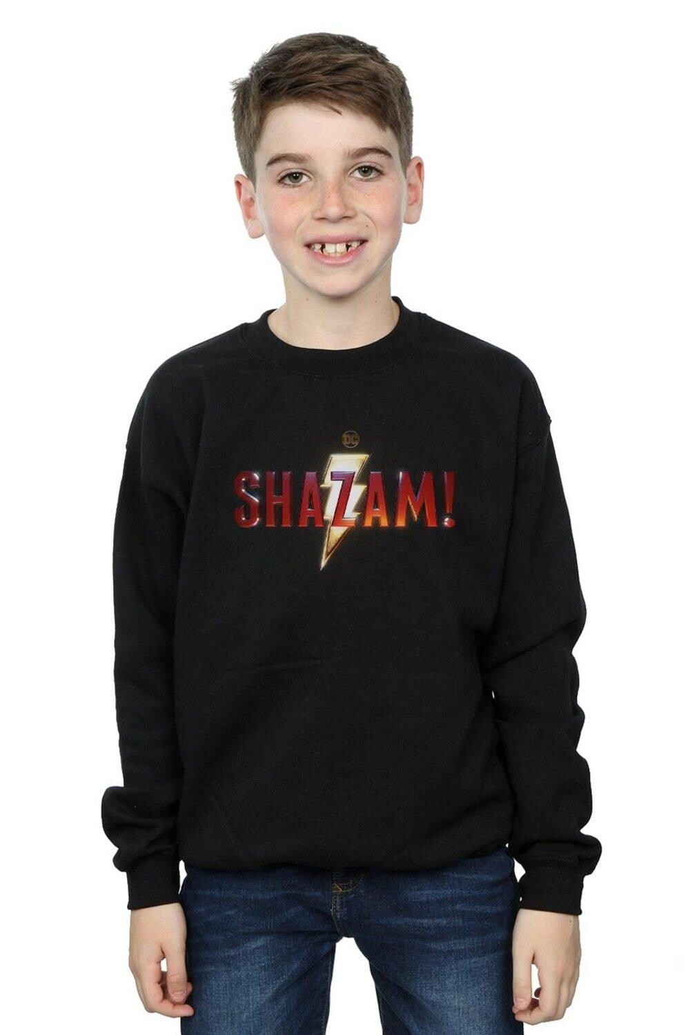 

Толстовка с логотипом Shazam Movie DC Comics, черный