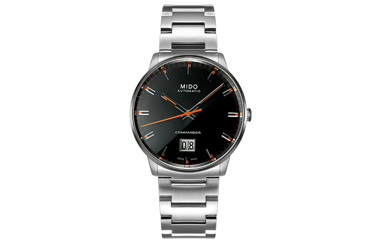 

MIDO Часы Men's Commander Watch, Silver Black