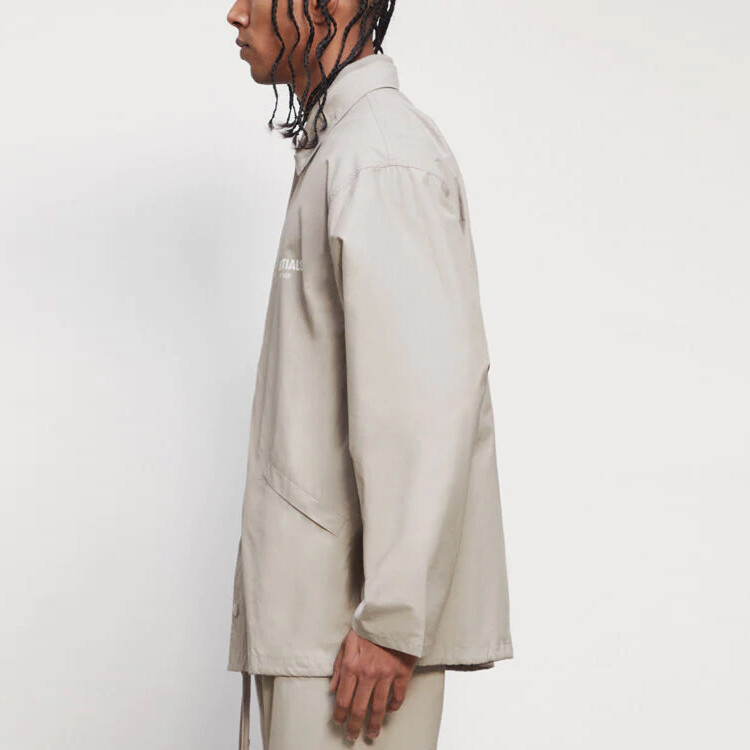FW20 Куртка унисекс Moss Fear Of God Essentials, цвет Moss — фото 4
