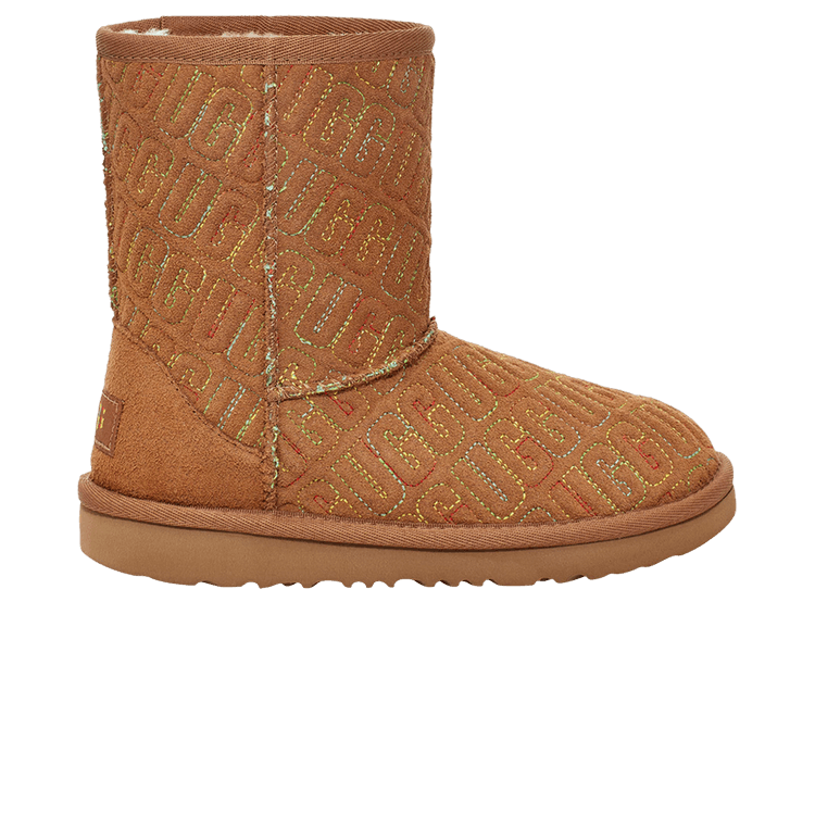 

Ботинки Classic II Boot Kids 'Graphic Stitch - Chestnut', коричневый